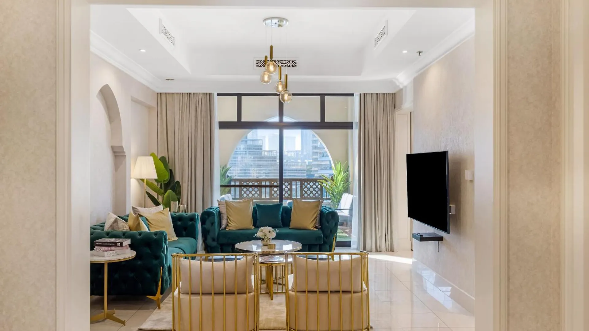 아파트 Durrani Homes - Heaven On Earth Collection 4Br With Panorama Burj Khalifa And Fountain Views 두바이